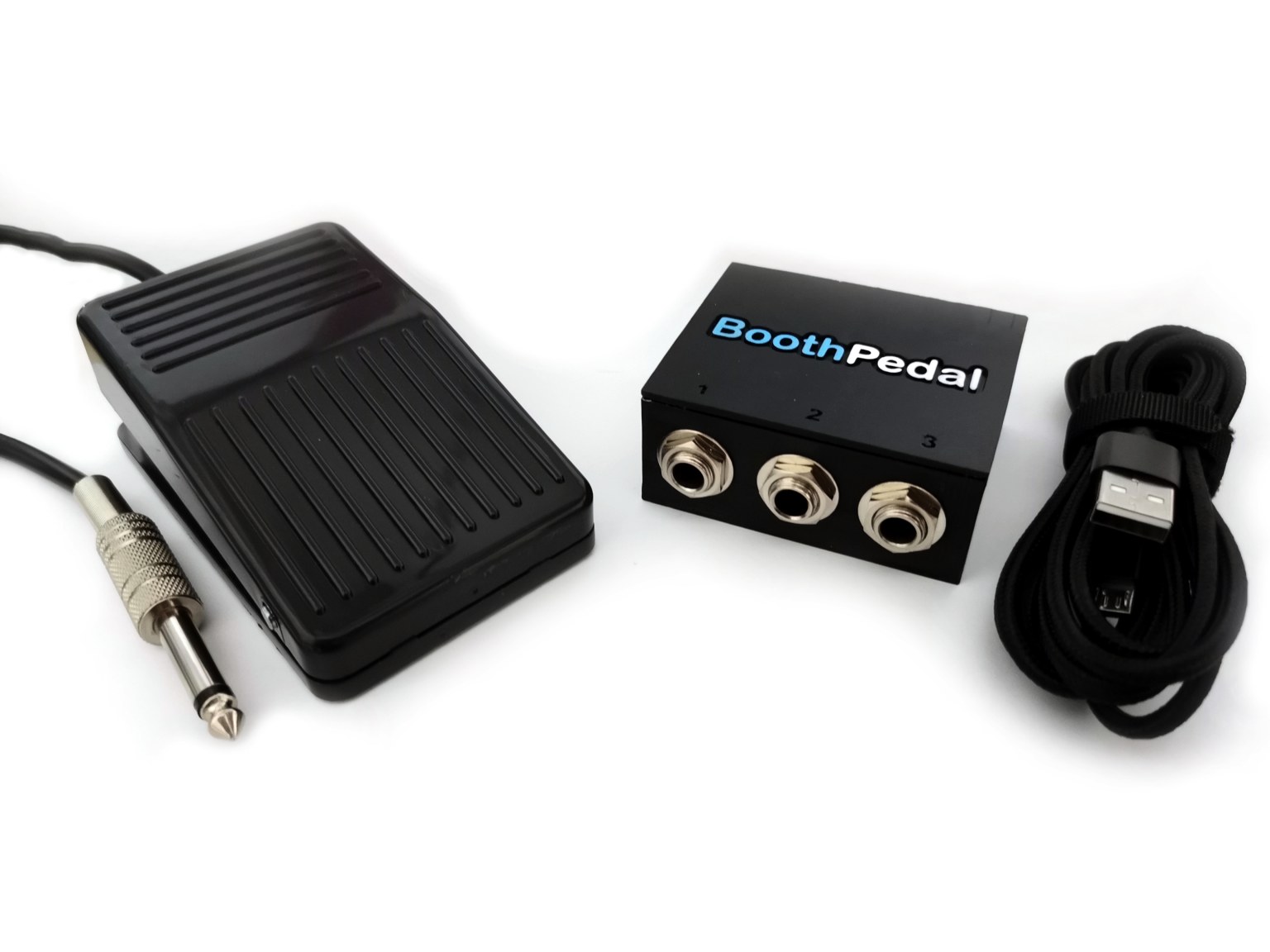 BoothPedal Kit USB Programmable foot switch