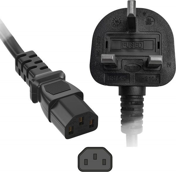 C13 Power Cable (Kettle lead)