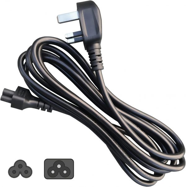1m C5 Power Cable (Cloverleaf/Mickey Mouse)