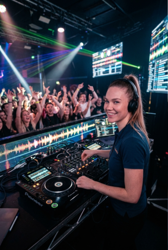 The DJ Booth style